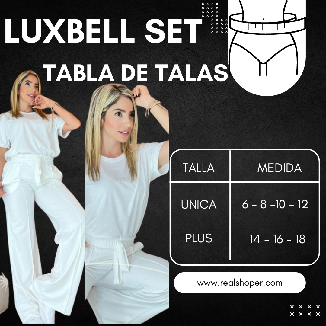 LUXBELL SET TIPO CAMPANA 💃