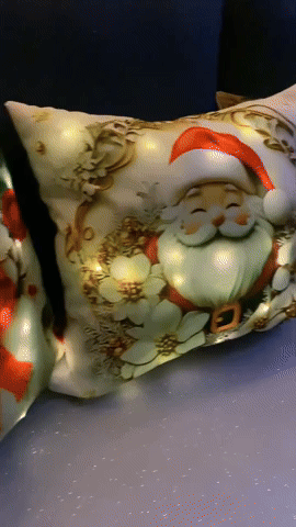🎄 Set Fundas Navideñas con Luces LED X 3 lleva 1 GRATIS 🎄