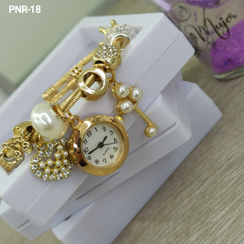 ⌚ PNR PULSERA RELOJ DORADA 🌹🎁