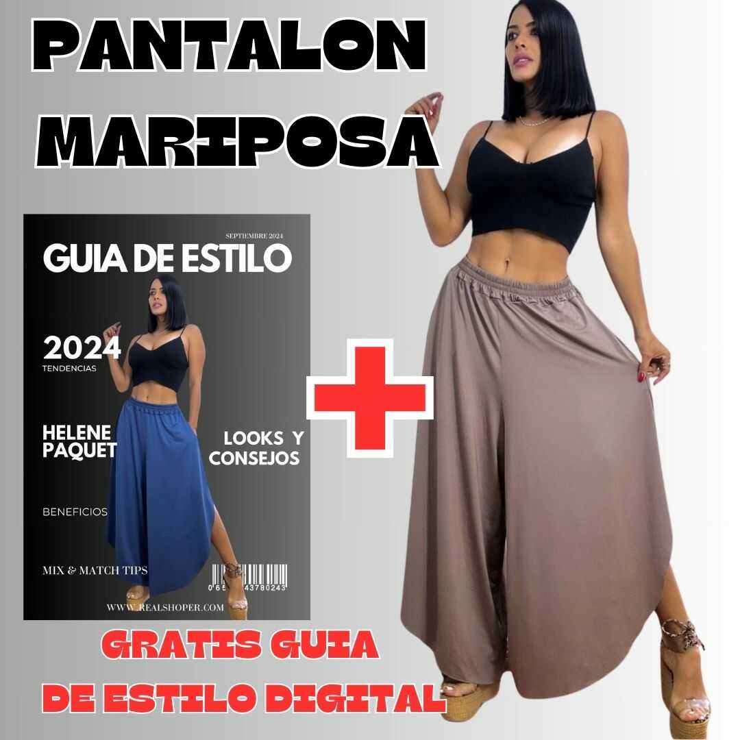 PANTALÓN MARIPOSA 🦋 + GRATIS Guía Estilo Digital