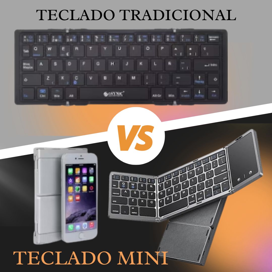 🪄Mini teclado BT Plegable celular, Tablet ⌨️