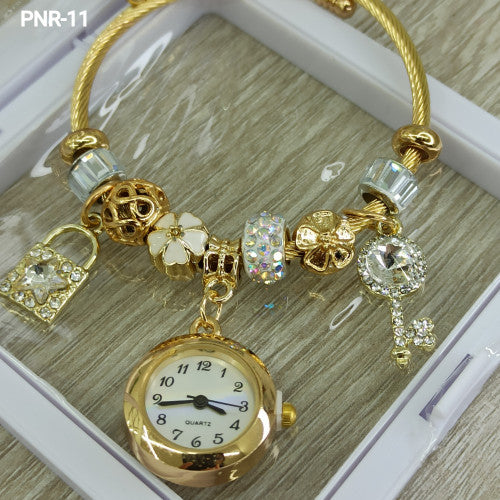 ⌚ PNR PULSERA RELOJ DORADA 🌹🎁