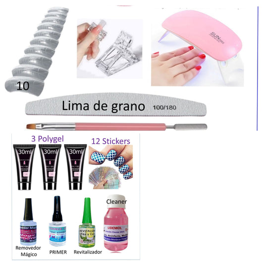 💅Nuevo Super Kit de Polygel 💕