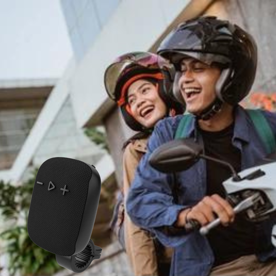 🎶Parlante Bluetooth Para Moto Y Bicicleta 🚴‍♂️💫