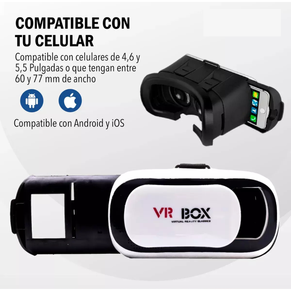 !!! GAFAS DE REALIDAD VIRTUAL 3D +Control !!!